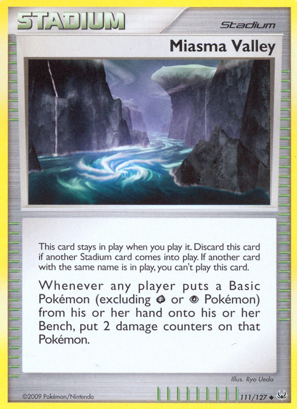 Platinum Miasma Valley #111/127